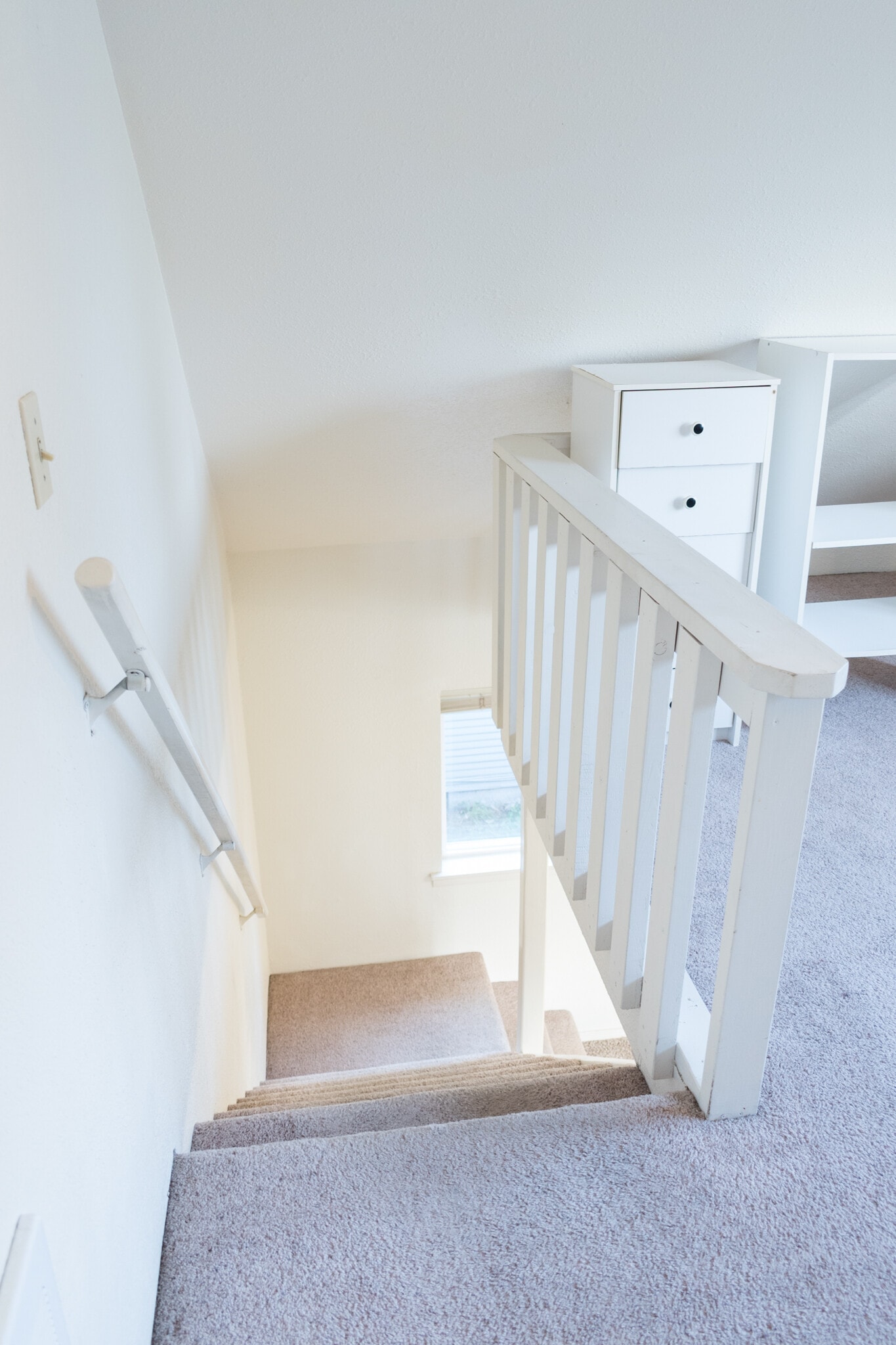 Stairs heading down - 1007 W Main St