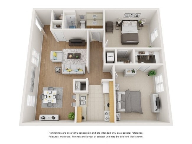 Floorplan - Whispering Oaks