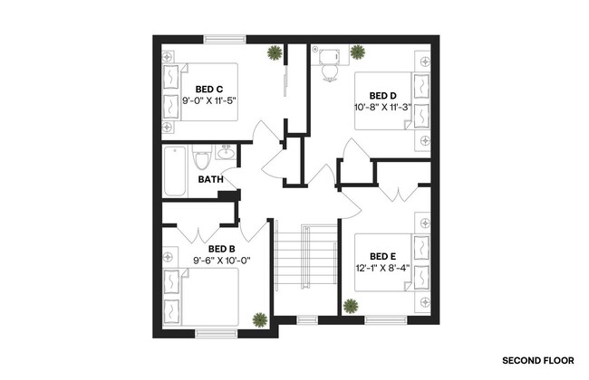 Building Photo - Private bedroom in 5 bed/2.5 bath Home