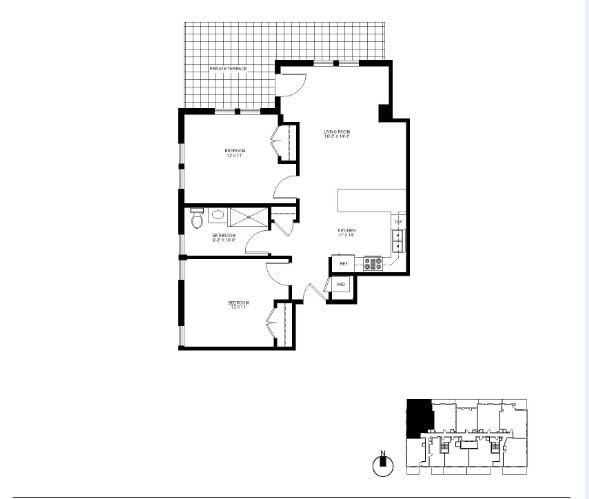 Floorplan - 1323 W Morse Ave