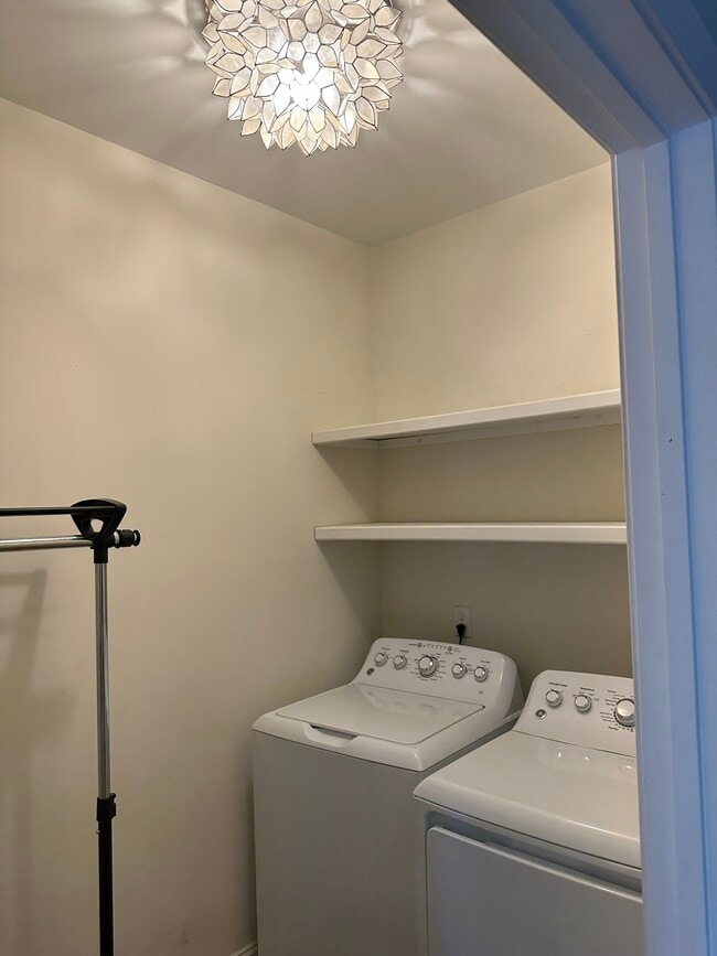 Separate laundry room off of kitchen with new W/D - 3406 Margrave Rd