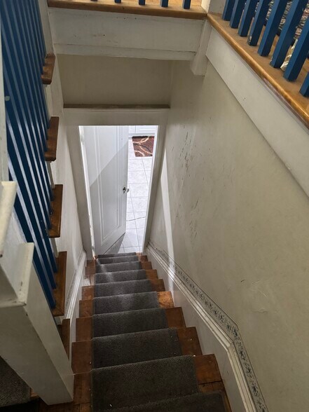 Back Stairs to Kitchen - 103 Forest St