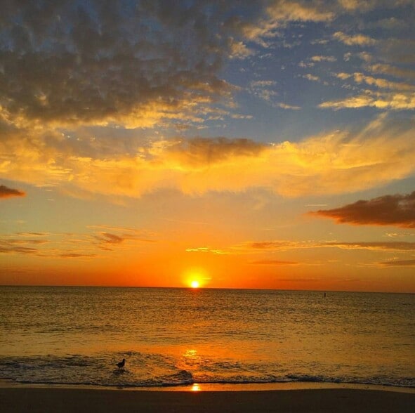 Sunset @ Upham Beach - 7309 Coquina Way