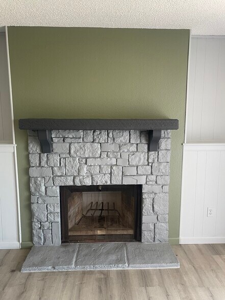 Fireplace in basement - 17419 E 42nd St S