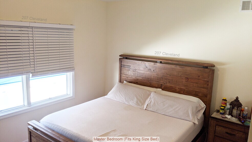 Fits King Size Bed - 207 Cleveland Ave