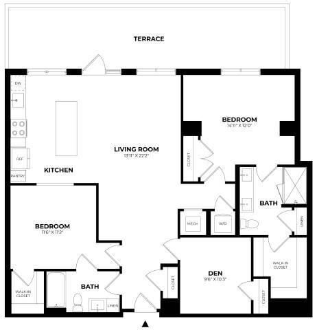Floorplan - CityHouse Old Town