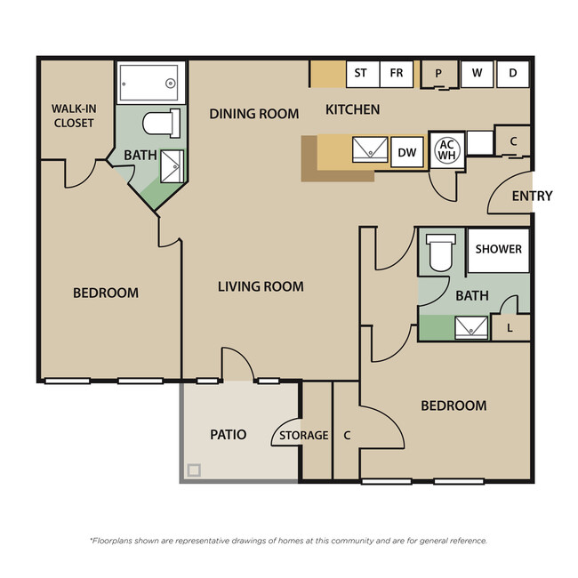 Floorplan - The Trails at Dominion Park