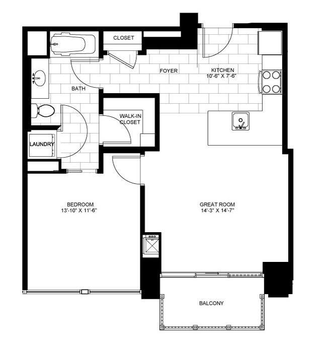 Floorplan - Flair Tower