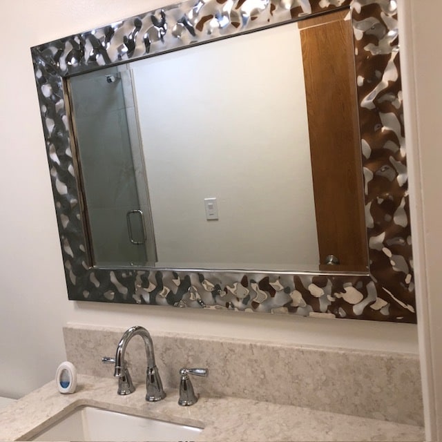 PRIMARY BATHROOM MIRROR - 8322 Mango Ave