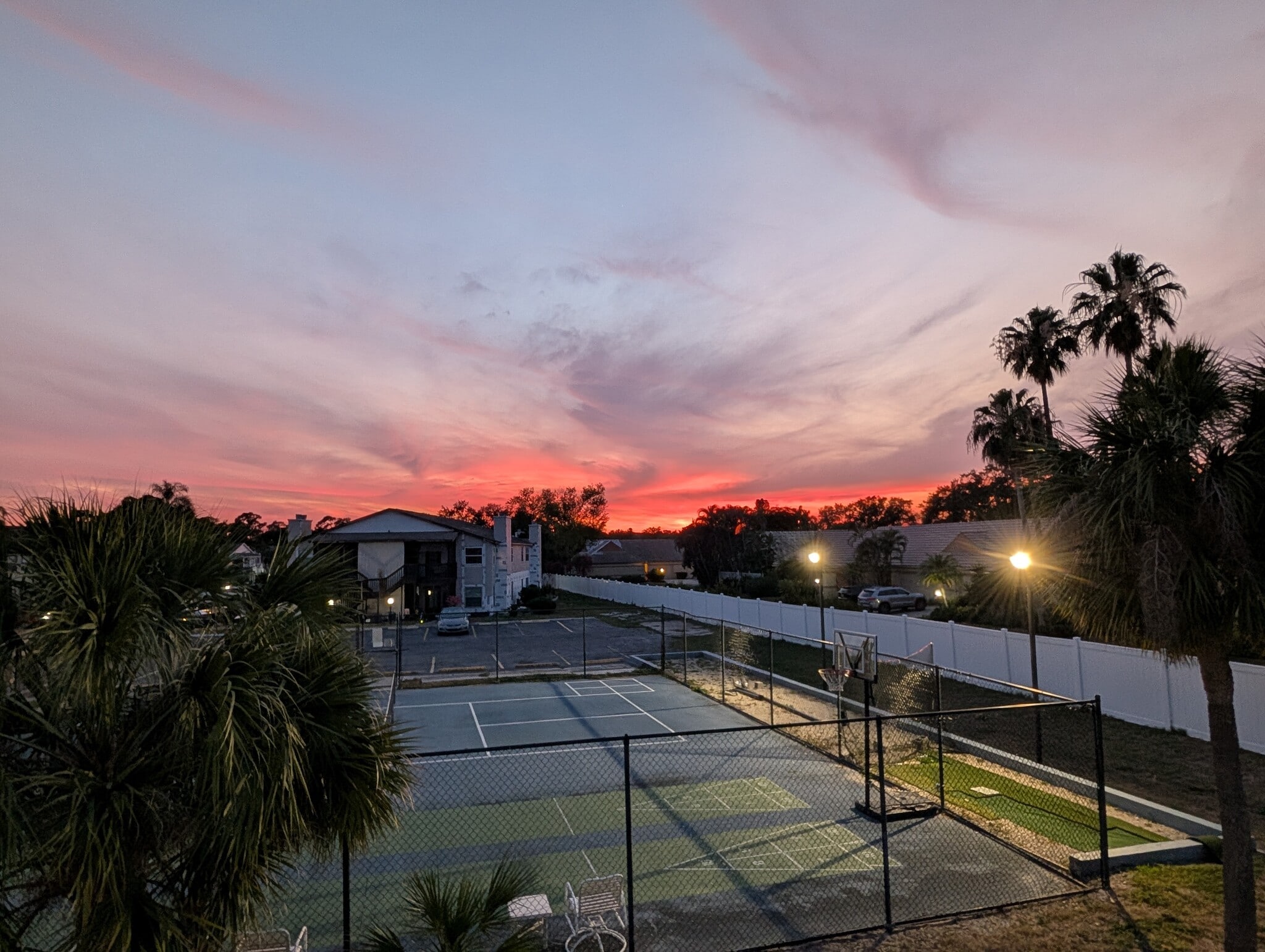 Sunset view from the lanai - 3822 59th Ave W