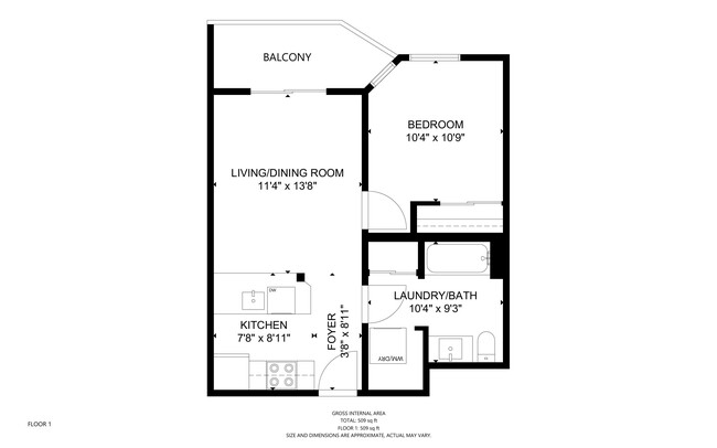 Floorplan - Landmark Apartments