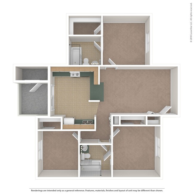 Floorplan - Cornerstone Apartments