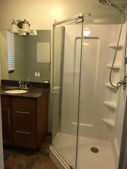Bathroom downstairs - 105 Garfield Ave