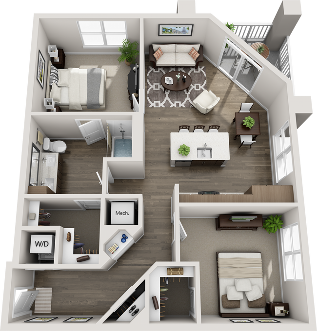 Floorplan - Lantower Weston Corners