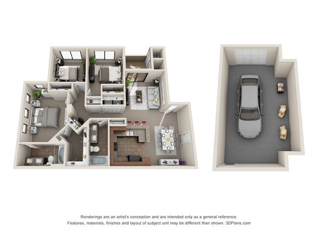 Floorplan - Colton Apartments