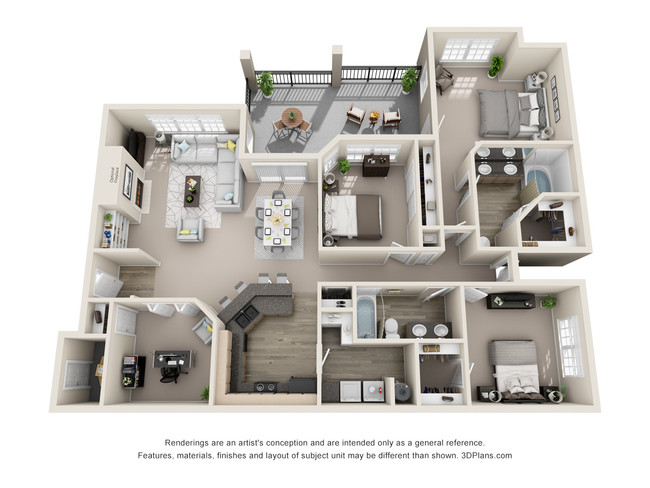 Floorplan - Legends on the Green Apartments