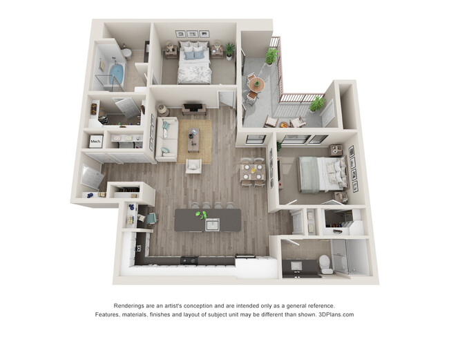 Floorplan - Durham Heights