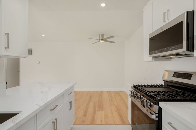 New, modern kitchen - Alcott Apartments