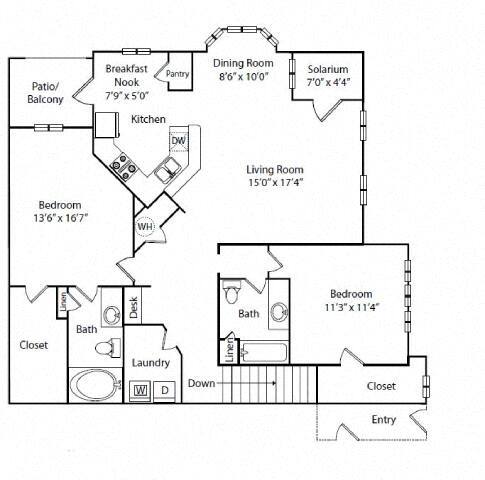 Floorplan - The Villas at Shadow Creek