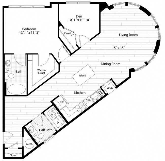 Floorplan - Rhode Island Row