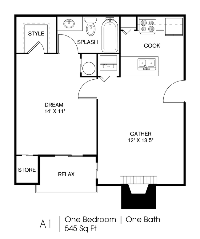Floorplan - The Sage at 1955