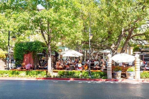 Santana Row open spaces - 2490 Bailey Ave