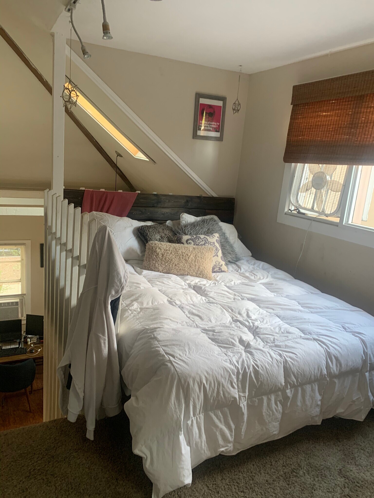 Loft bedroom - 1840 Spruce St