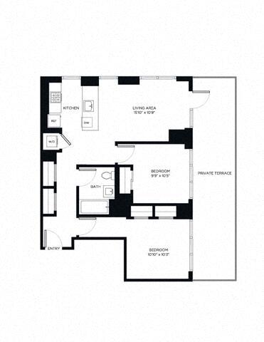 Floorplan - Third at Bankside