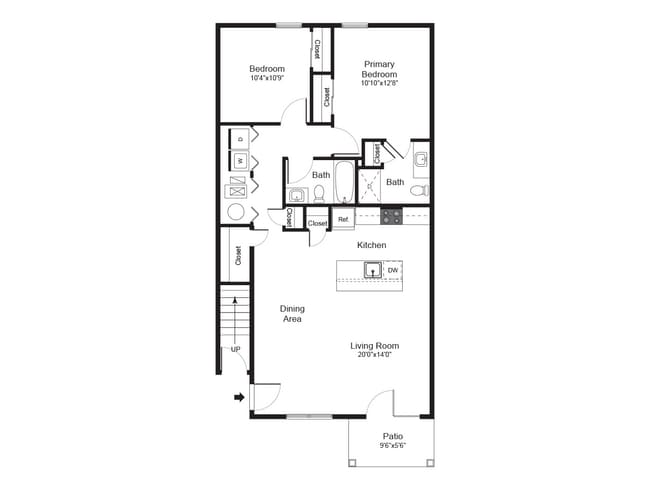Oaktree Two Bedroom Emerald - OakTree Apartments