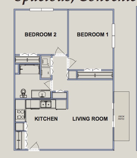 Floorplan - Colonial Place Apartments
