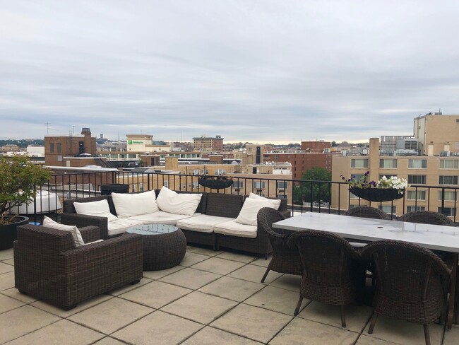 Rooftop patio open year round - 1440 N St NW