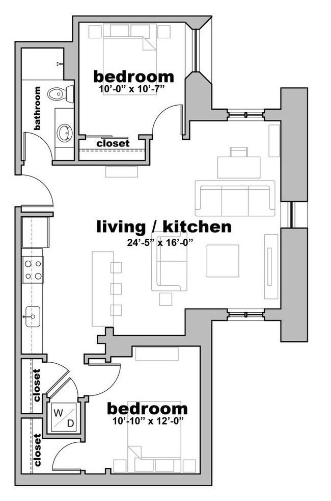 Floorplan - Lofts on Prospect