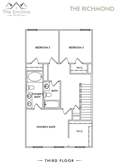 Floorplan - Enclave on 2nd