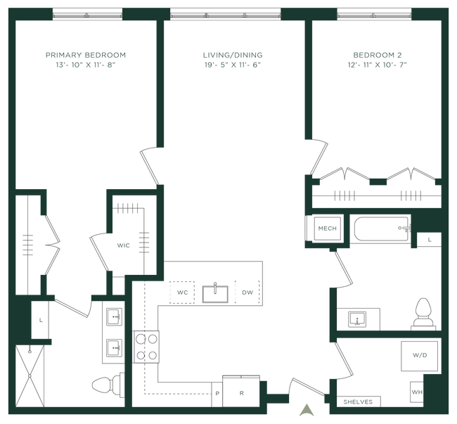 Floorplan - The Pearl at Station Bay