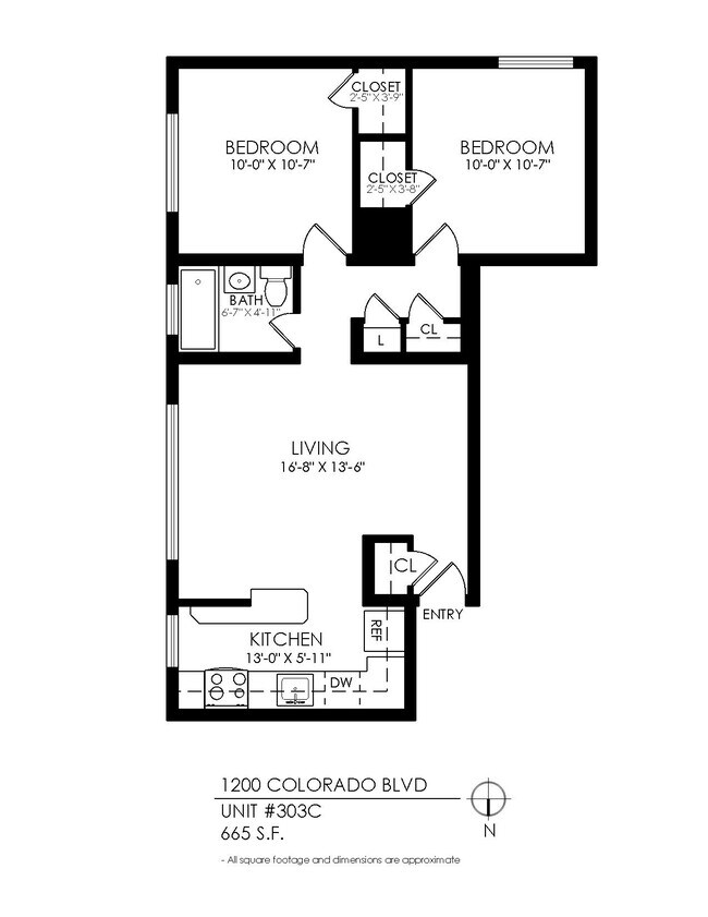Floorplan - 1200 Colorado