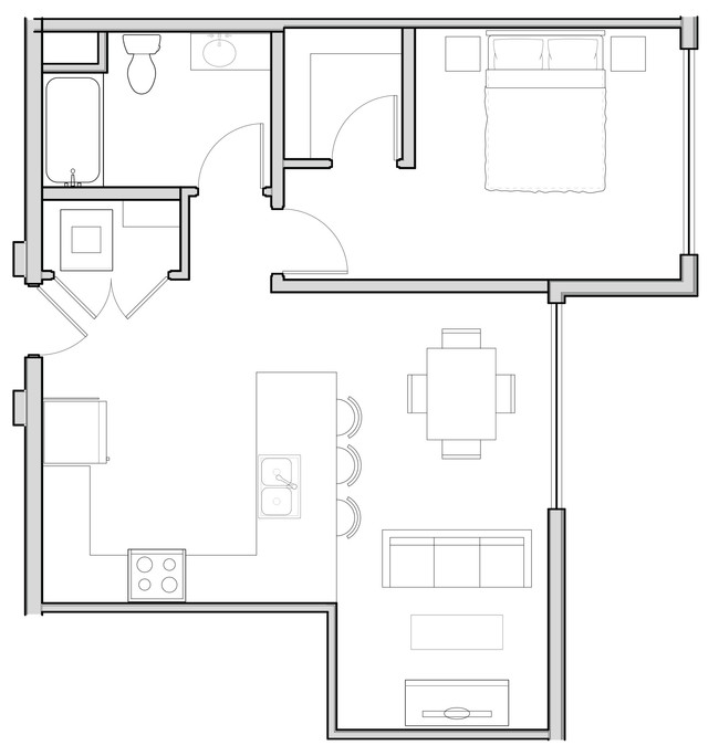 Floorplan - Bell Uptown District