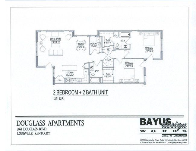 Floorplan - The Apartments @ 2068 Douglass