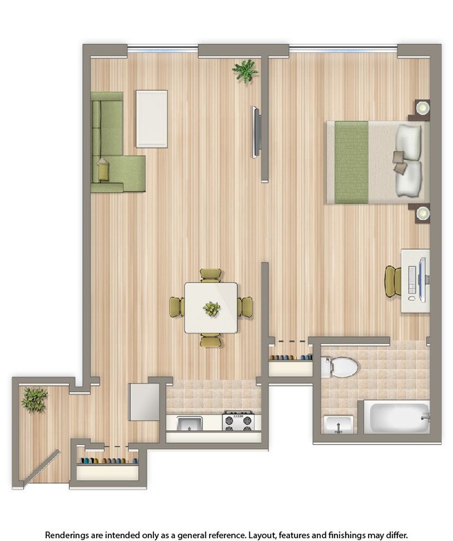 Floorplan - Dupont Apartments