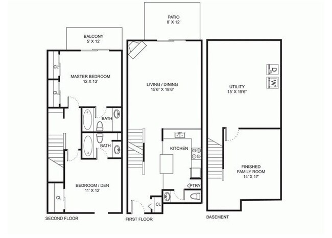 Floorplan - Perimeter Lakes Apartments