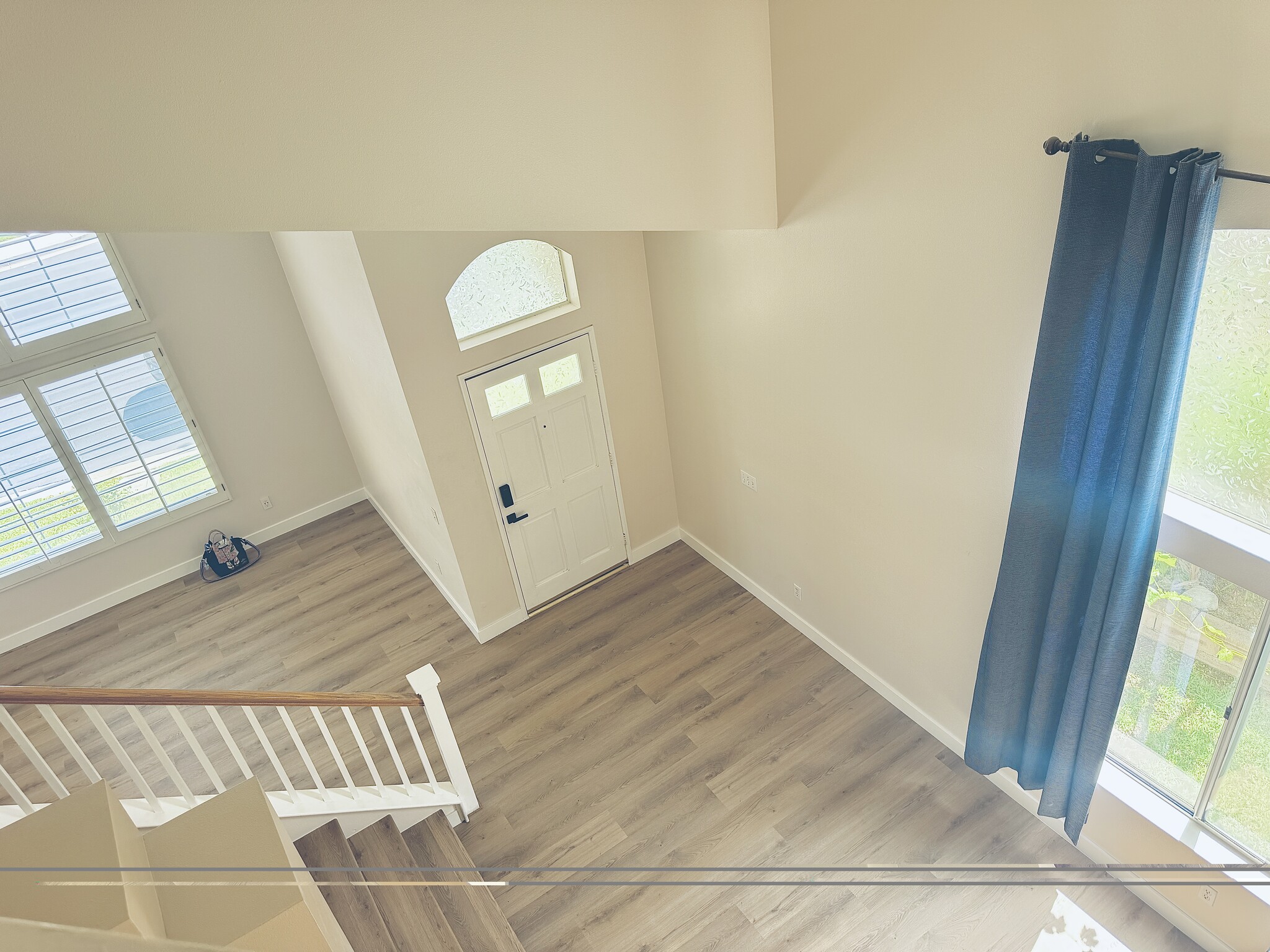 View from upstairs foyer - 2834 Rolling Meadow Dr