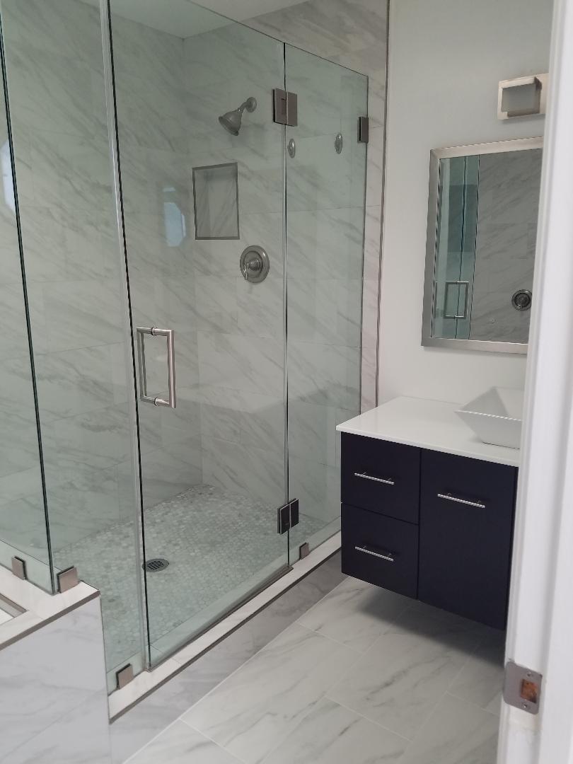 Upstairs Shower and Vanity - 716 Flower Ave