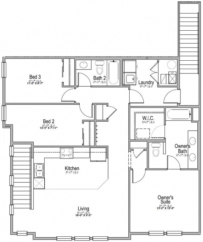 Floorplan - Villas at Stone Trace