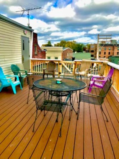 Common rooftop deck - 221 E Mifflin St