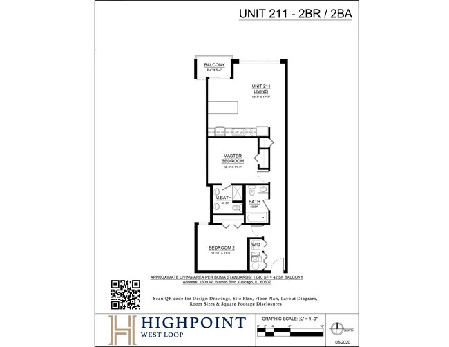 Floorplan - HIGHPOINT West Loop