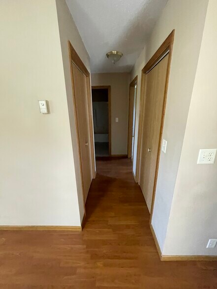 Hallway with 2 large closets on both sides - 16988 N 7th St