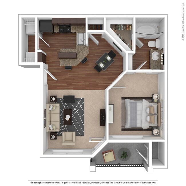 Floorplan - Ash Lane Apartments