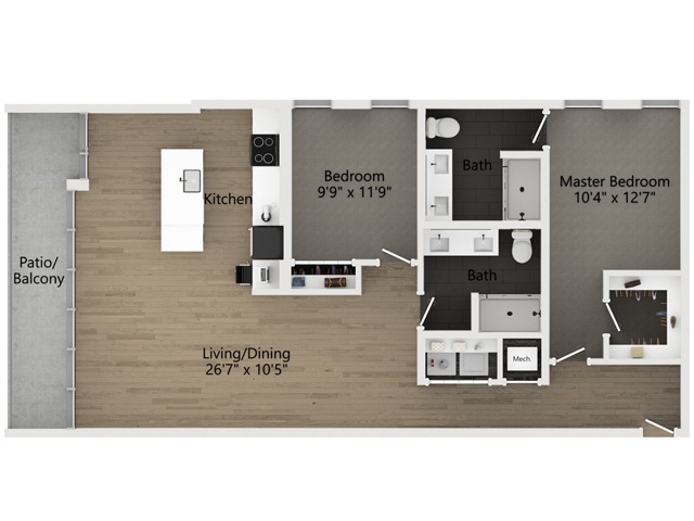 Floorplan - Forth at Navigation