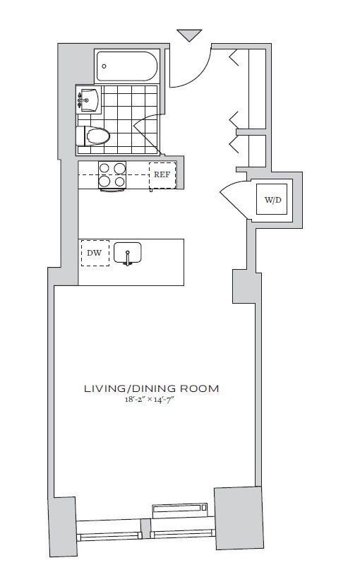 Floorplan - 70 Pine Apartments