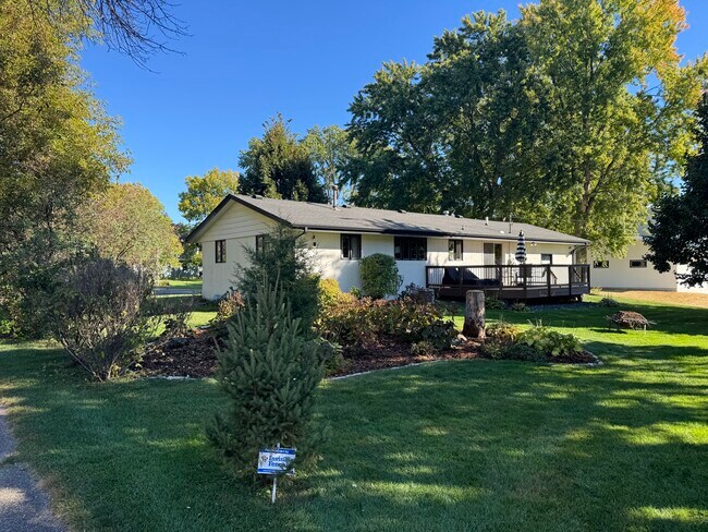 Backyard View Of Hosta Garden - 108 Bluwood Ave