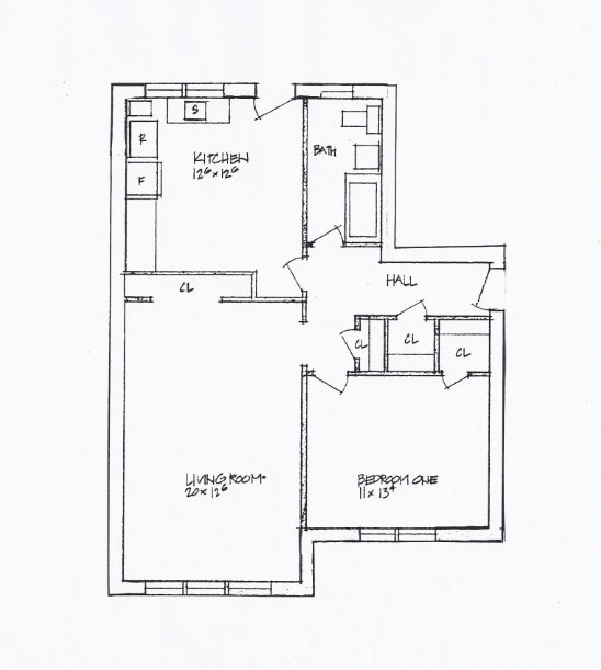 Floorplan - 2200-10 Sherman Ave.